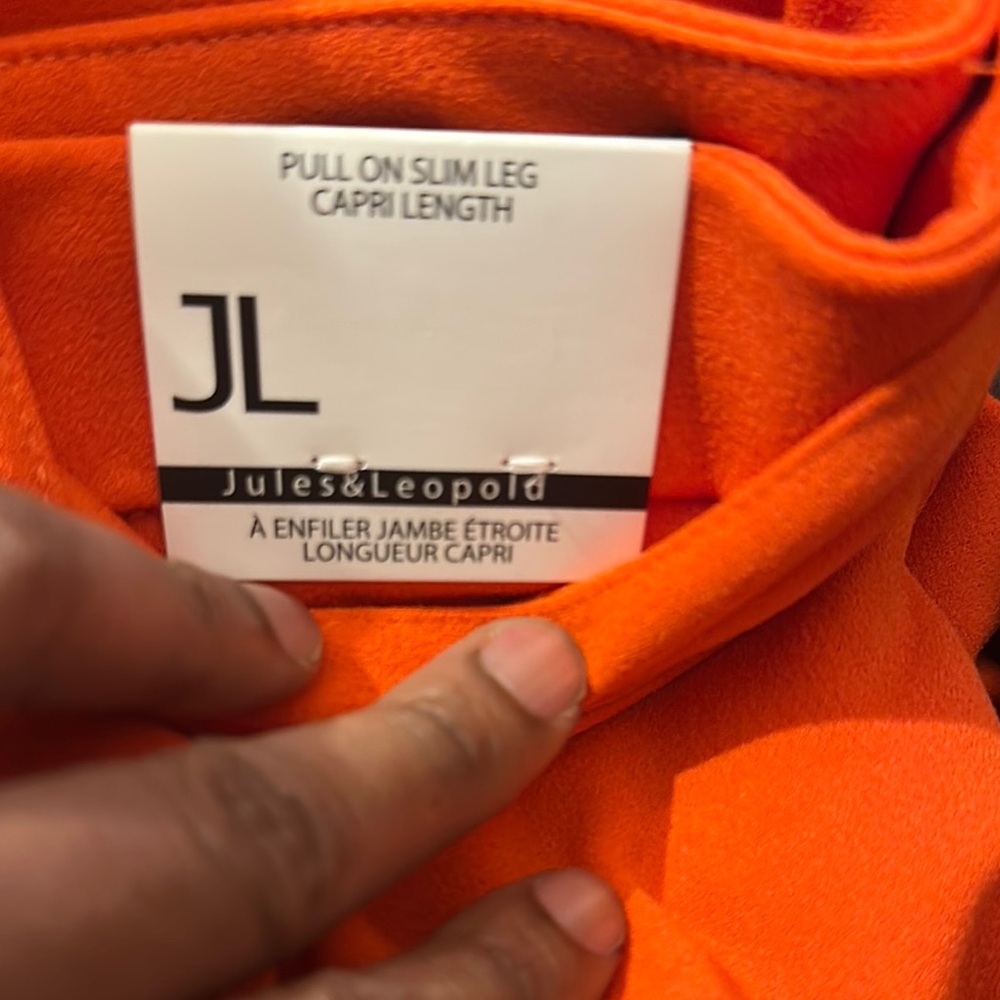 Jules & Leopold Orange Capris